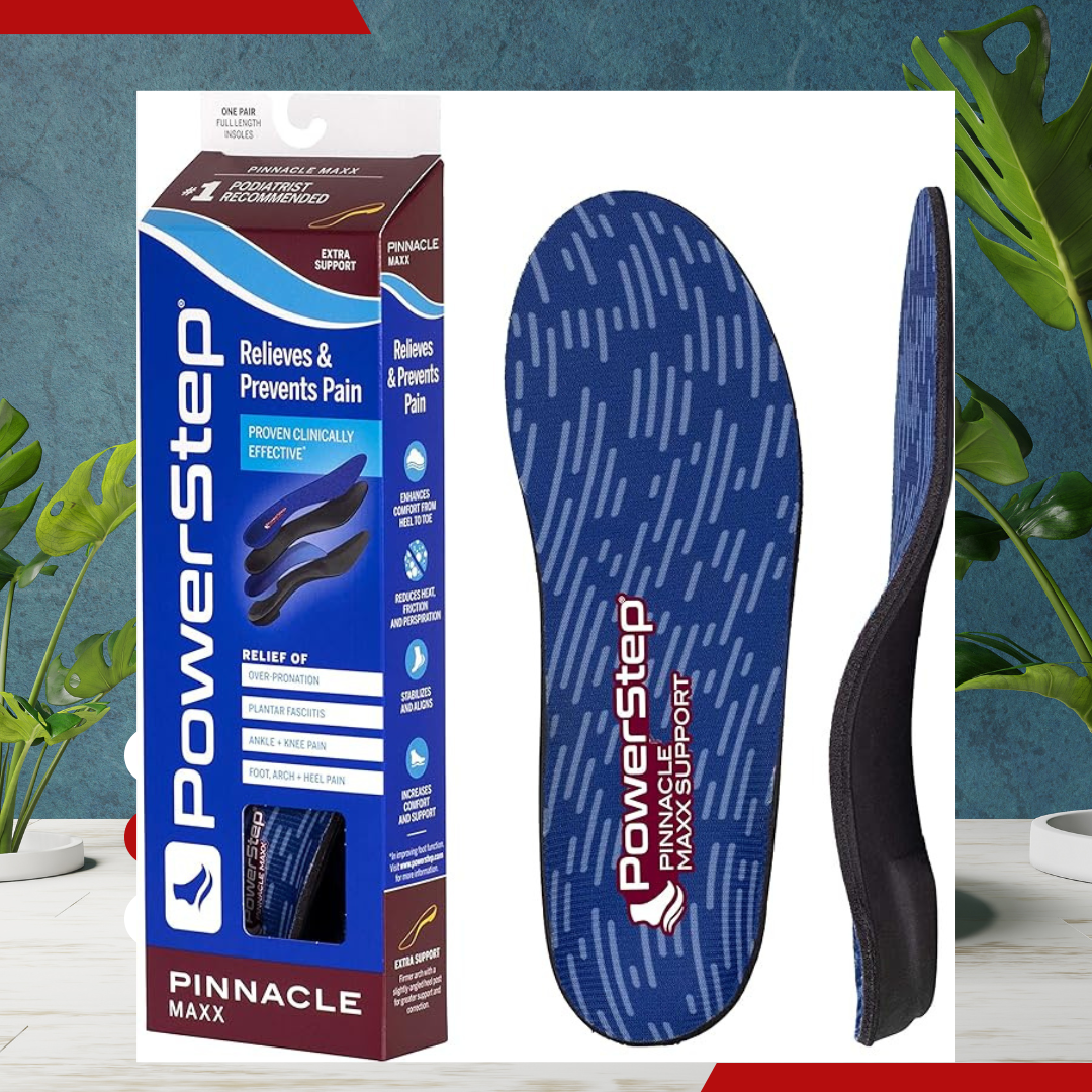 Powerstep Pinnacle Maxx Orthotic Insoles